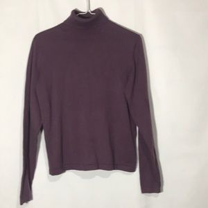Woolrich Purple Turtle Neck Sweater Size Small